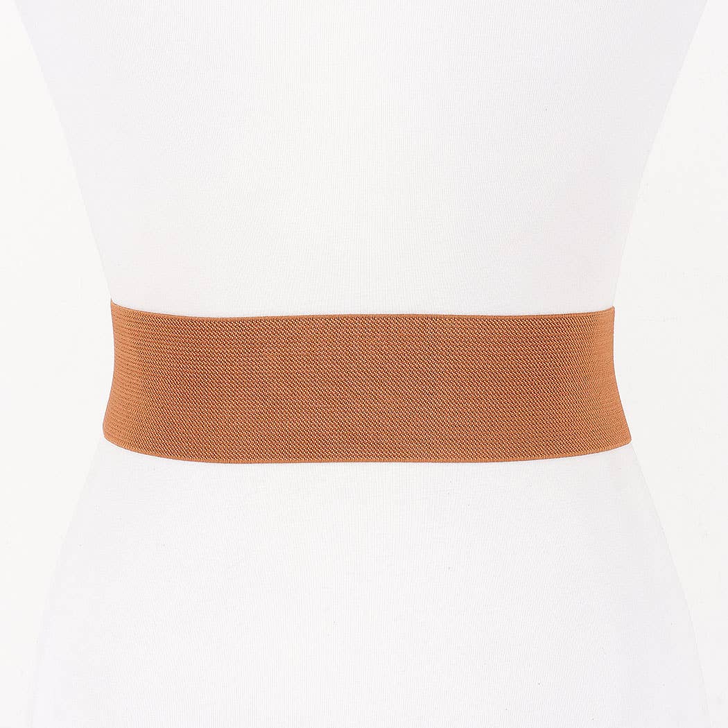 Interlocking Buckle Wide Belt