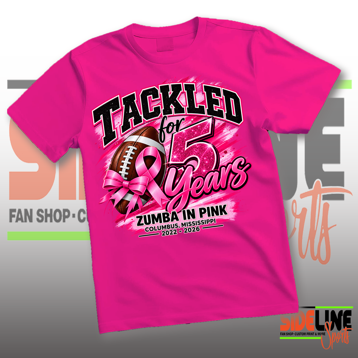 Pink Cancer Zumba In Pink Tee