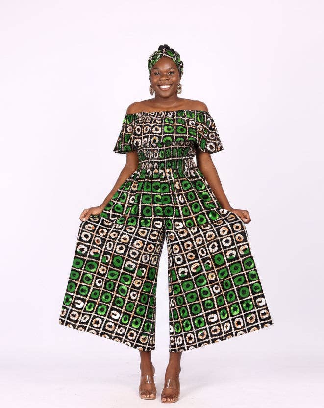 Romper / Junpsuit With Ruffle - KVZ09 G