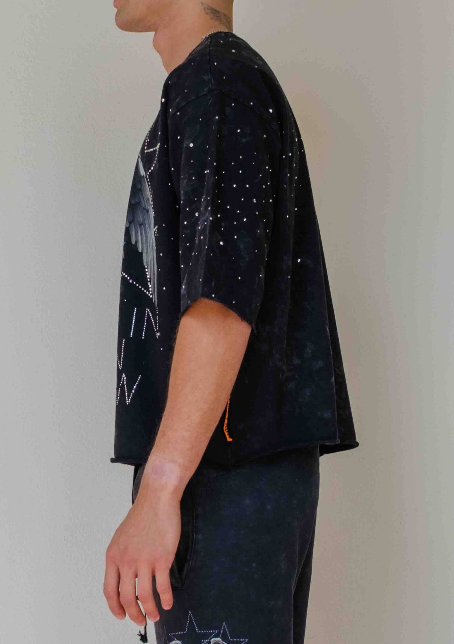 MADE IN HEAVEN SHINING ANGEL CROPPED TEE