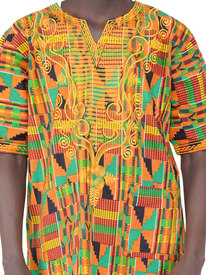 African Embroidered Dashiki Shirt | M to 5XL
