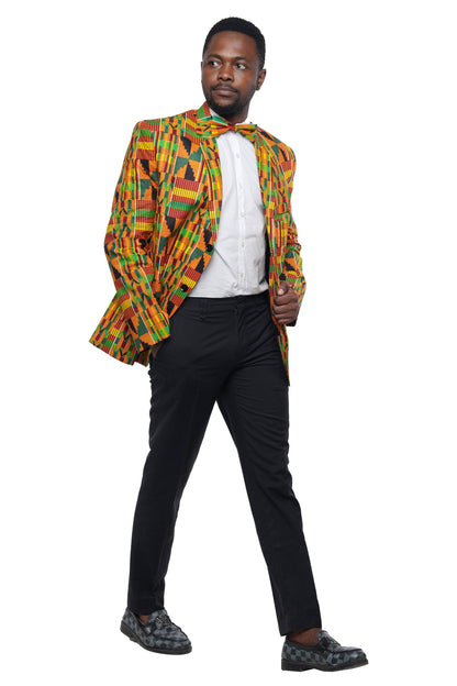 Men's African Print Blazer Jacket