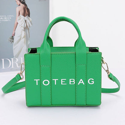 Faux Leather Tote Bag