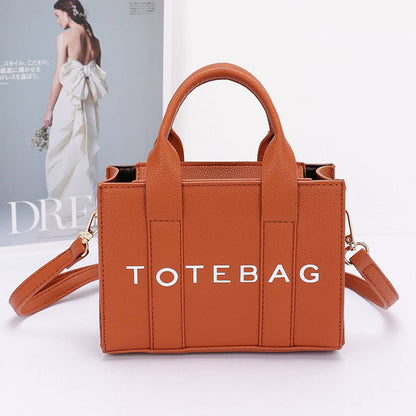 Faux Leather Tote Bag