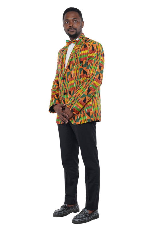 Men's African Print Blazer Jacket