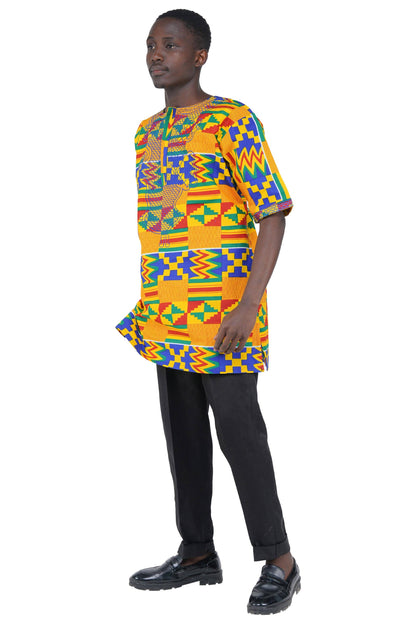 Embroidered T'Challa Short Sleeves Shirt | L to 5XL