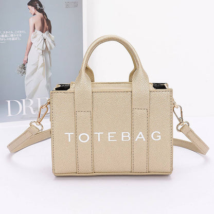 Faux Leather Tote Bag