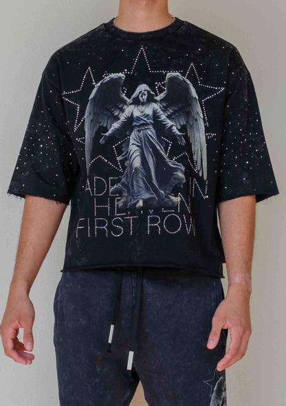 MADE IN HEAVEN SHINING ANGEL CROPPED TEE