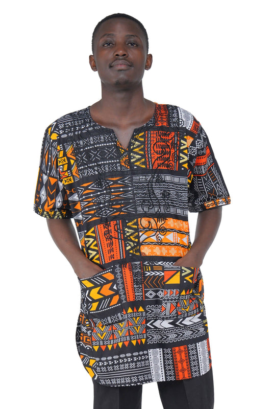 African Embroidered Dashiki Shirt | M to 5XL