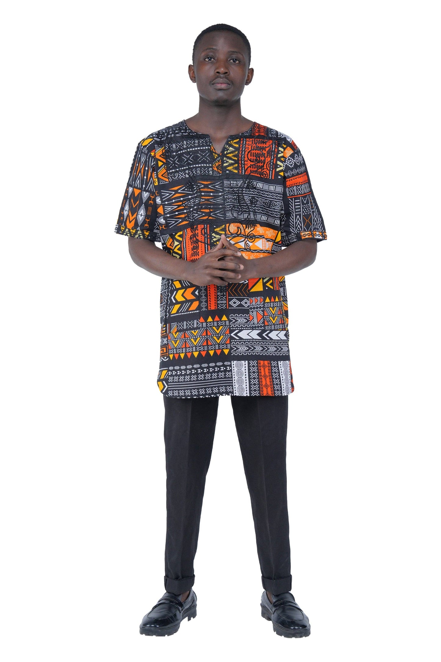 African Embroidered Dashiki Shirt | M to 5XL