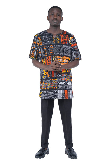 African Embroidered Dashiki Shirt | M to 5XL