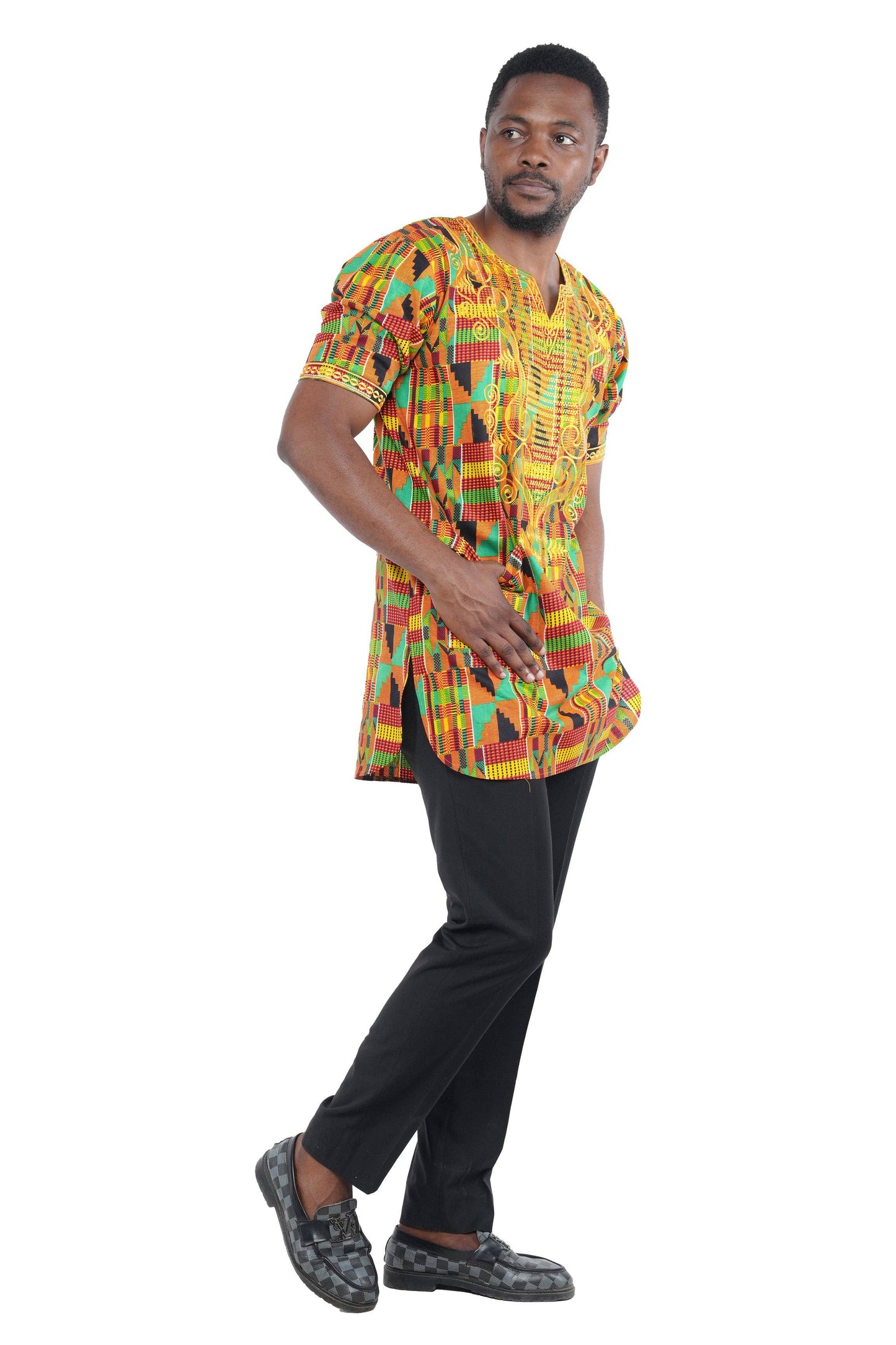 African Embroidered Dashiki Shirt | M to 5XL