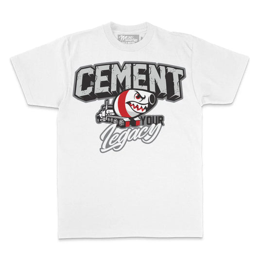 CEMENT YOUR LEGACY WHITE T-SHIRT