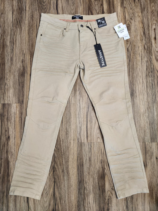 Light Khaki Arketype Jeans P2329