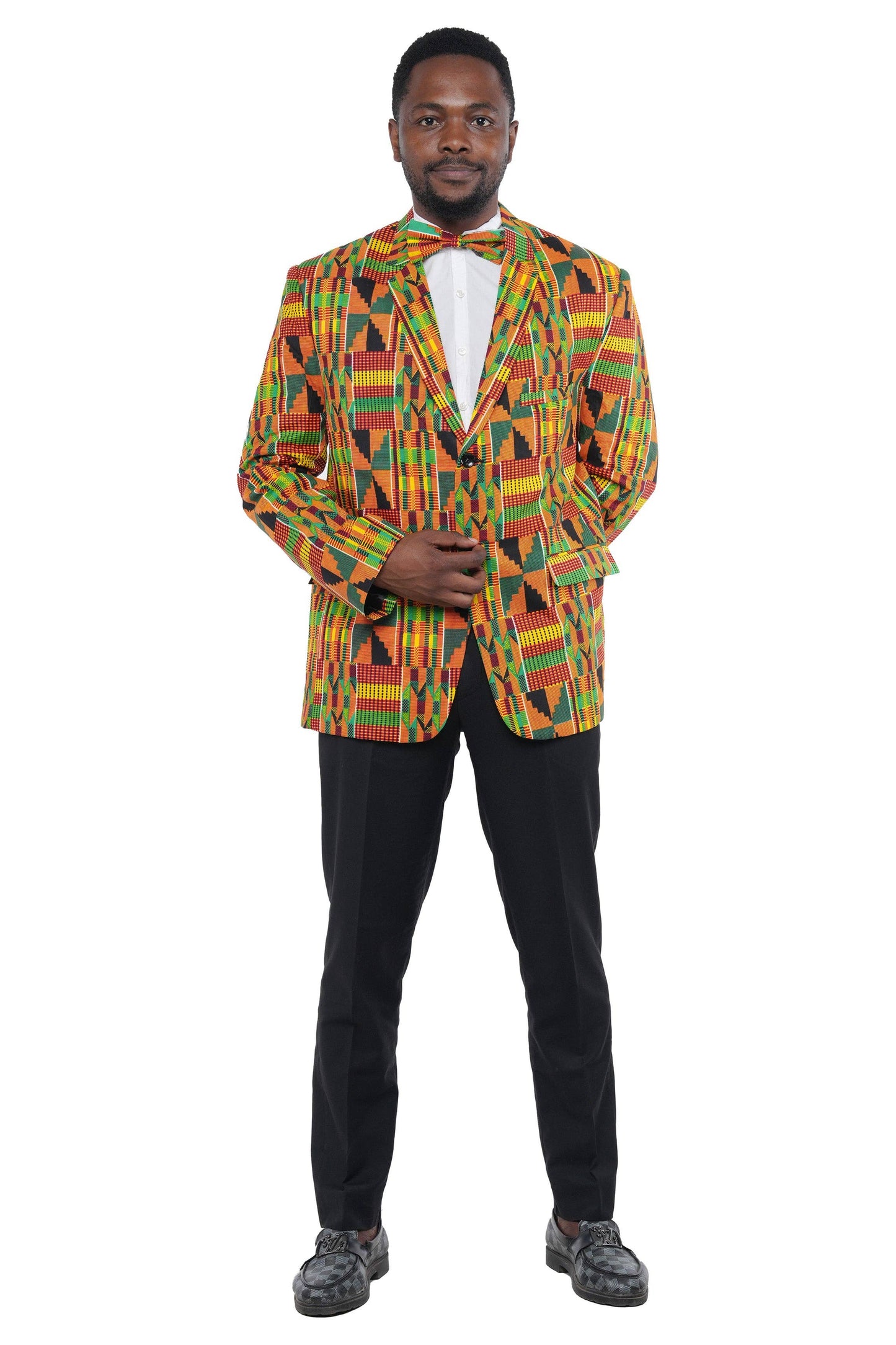 Men's African Print Blazer Jacket
