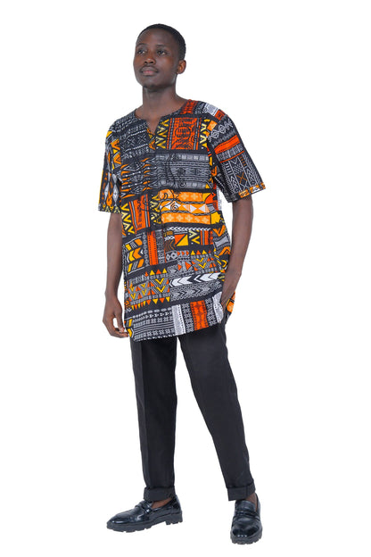 African Embroidered Dashiki Shirt | M to 5XL