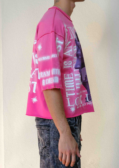 LOST UTOPIA OBLIVION CROPPED  TEE